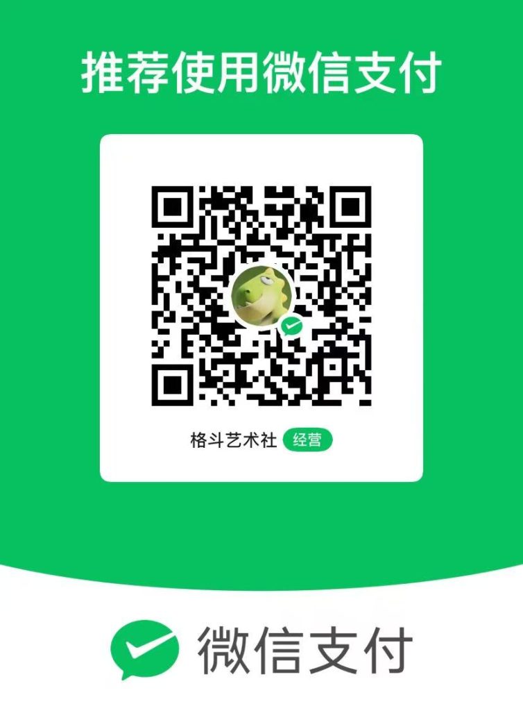 图片[1]-使用微信支付付款！！-格斗艺术