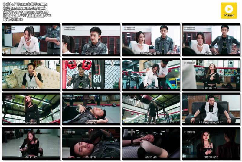 超凡1536-女拳手-格斗艺术